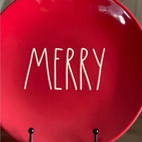 Rae Dunn Merry Plates - Picture 2 of 4